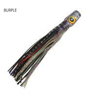 SUPER STRIPEY XT 11" (270mm) Single Hook Rigged Lure - Burple 