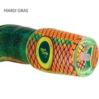 Super Stripey Xt 11" (270Mm) Single Hook Rigged Lure - Mardi Gras