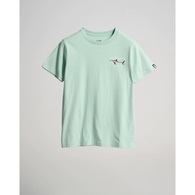 Bruce Boyfriend Womens Short Sleeve T-Shirt - Jade