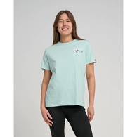 Bruce Boyfriend Womens Short Sleeve T-Shirt - Jade