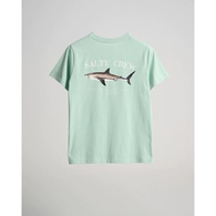 Bruce Boyfriend Womens Short Sleeve T-Shirt - Jade