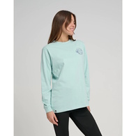 Fin & Yang Boyfriend Womens Long Sleeve T-Shirt - Jade