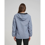 Frits Womens Windbreaker Jacket - Blue Dusk