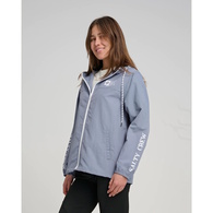 Frits Womens Windbreaker Jacket - Blue Dusk