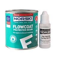 FlowCoat Waxed Finishing Gelcoat White - 250g