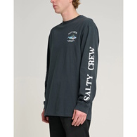 Rooster Standard Long Sleeved Tee-Shirt - Coal