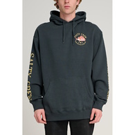 Snap Attack Pigment Hood Fleece - Pigment Coal