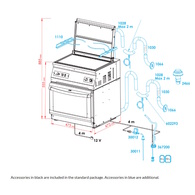 Wallas 89D Oven-Stove-Heater Combo