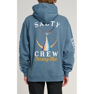 Tailed Hooded Fleece - Dark Slate