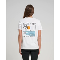 The Good Life Boyfriend Womens Short Sleeve T-Shirt - White