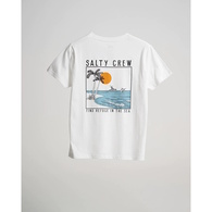 The Good Life Boyfriend Womens Short Sleeve T-Shirt - White