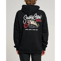 Cast Off Hooded Fleece - Black