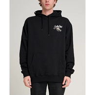 Cast Off Hooded Fleece - Black