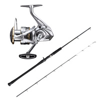 Sedona 4000FJ Spin Reel & Vortex 6'6" 5-10kg Slow Jig Combo 