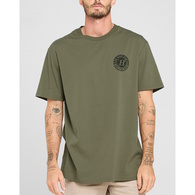 Hueys H Series Short Sleeve Tee Shirt - Olive