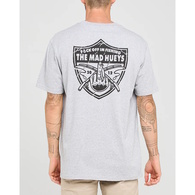 Raider FK Off Fishing Short Sleeve Tee Shirt - Grey Marle