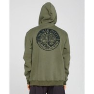 Cheers For The Beers Fleece Pullover Hoodie - Olive