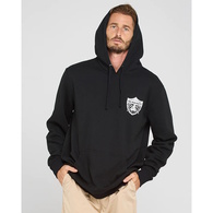 Raider Fk Off Fishing Fleece Pullover Hoodie - Black