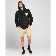 Raider Fk Off Fishing Fleece Pullover Hoodie - Black