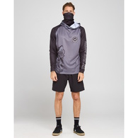 Hueys H Series Long Sleeve Upf50+ Fishing Jersey W/Hood & Mask - Charcoal