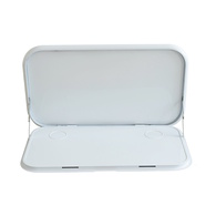 Caravan Picnic Table W/LED Lighting & Backing Plate 800x445mm - White