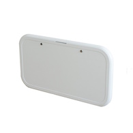Caravan Picnic Table W/Led Lighting & Backing Plate 800X445mm - White