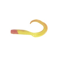 Gulp! 5" Saltwater grub Softbait - Curried Chicken