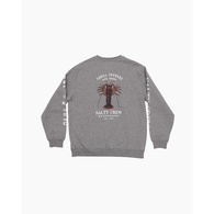 Buggin Out Crew Fleece Jumper - Grey Marle