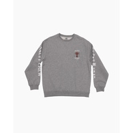 Buggin Out Crew Fleece Jumper - Grey Marle