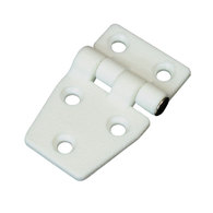 Nylon Hinges White (Pair)