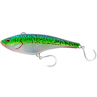 Madmacs 200mm Fast Trolling Lure - Silver Green  Mackeral