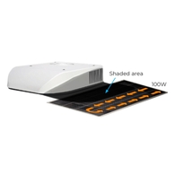 Mono Crystalline Twin Cell Black Solar Panel