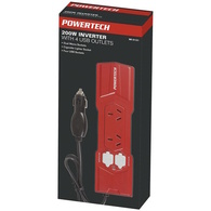 200W Inverter W/ 4 Usb Outlets