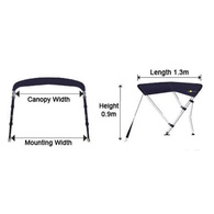 Lwhitewater Pro Bimini W/Rocket Launcher Blue 