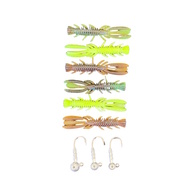 Mantis Shrimp Mighty Micro Softbait - Jighead kit 9 piece