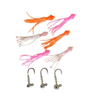 Micro Squid Mighty Micro Softbait - Jighead kit 9 piece