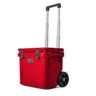 Roadie 32 Wheeled Ice Box With Telescopic Handle - Rescue Red - 30 Litre