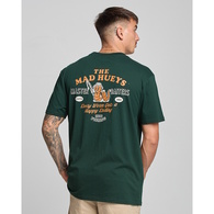 Happy Worm Short Sleeve Tee Shirt - Pine Green