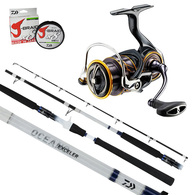 21 CALDIA MQ LT4000-CXH / Exceler Oceano 762MHFS Softbait Combo w/braid 