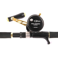 JGX5000 Reel / Xtreme 5'4" OHEAD Rod 250G Combo W/Braid