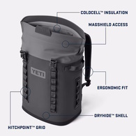 Hopper M20 Cooler Bag Backpack - Teal/Orange - 19 Litre