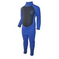 Extreme Limits Kids Steamer Suit - Black / Blue