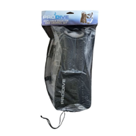 Explorer Mask Snorkel Fin Adult Set Black S-M / L-Xl