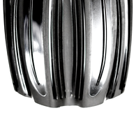 Stalker Full Foot Black Dive Fins - Xxs To Xl