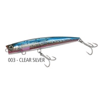 Ocea Bubble Dip Flash Boost 220mm Floating Popper - Clear Silver 
