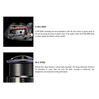 23 Sedona 2500Hg Fj Spin Fishing Reel