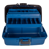 6102 2 Tray Tackle Box - Blue 