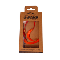 G-Bomb Jig Assist and Skirt Rig Twin Pack - Orange