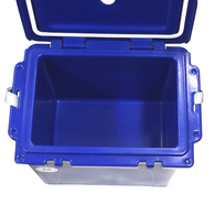 Ice Box Chilly Bin Cooler 25L With Shoulder Strap - Blue