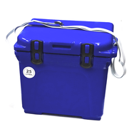 Ice Box Chilly Bin Cooler 25L with Shoulder Strap - Blue